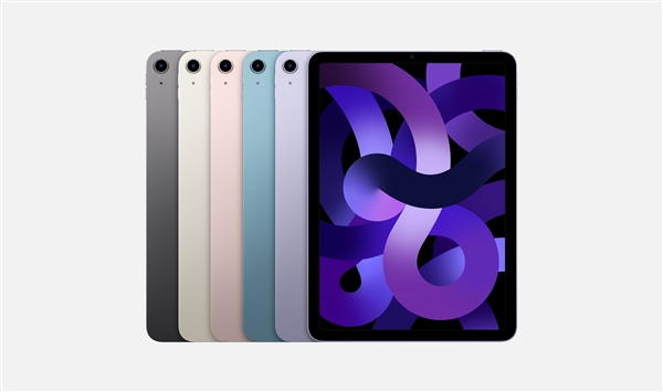首次升級自研M1芯片！iPad Air 5今日開啟預(yù)定：4399元起