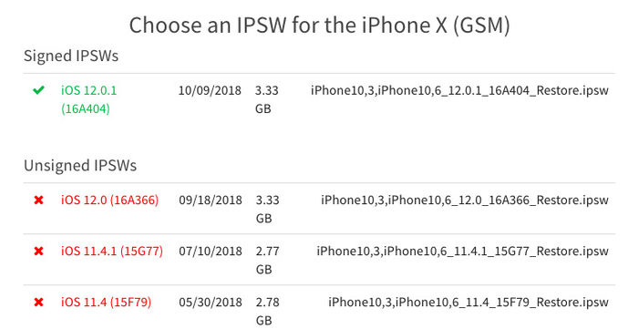 蘋果推送iOS12.1最新測(cè)試版，并關(guān)閉了舊系統(tǒng)驗(yàn)證通道