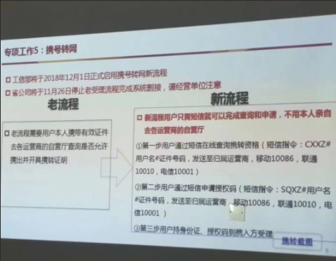 12月1日，工信部正式啟用攜號轉(zhuǎn)網(wǎng)新流程，超便捷