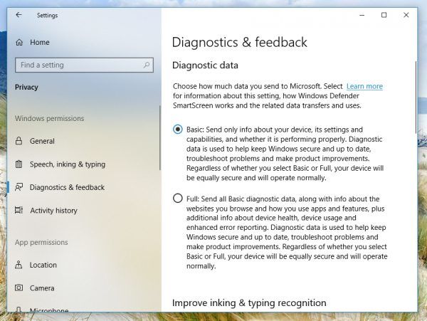 微軟改進(jìn)Windows 10隱私儀表板，卻讓人感到更加困惑