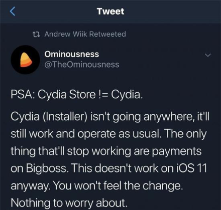 Cydia商店宣布關(guān)閉，對iOS越獄有這些影響