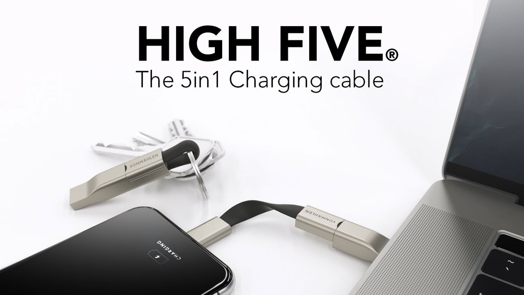 High Five上線眾籌，解決戶外USB-C等接口轉換問題